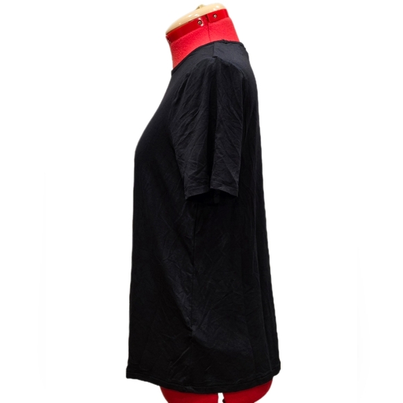 Old Navy, Size S, Black Luxe Tee - Picture 2 of 11